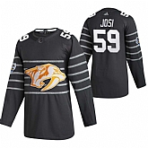 Predators 59 Roman Josi Gray 2020 NHL All-Star Game Adidas Jersey,baseball caps,new era cap wholesale,wholesale hats